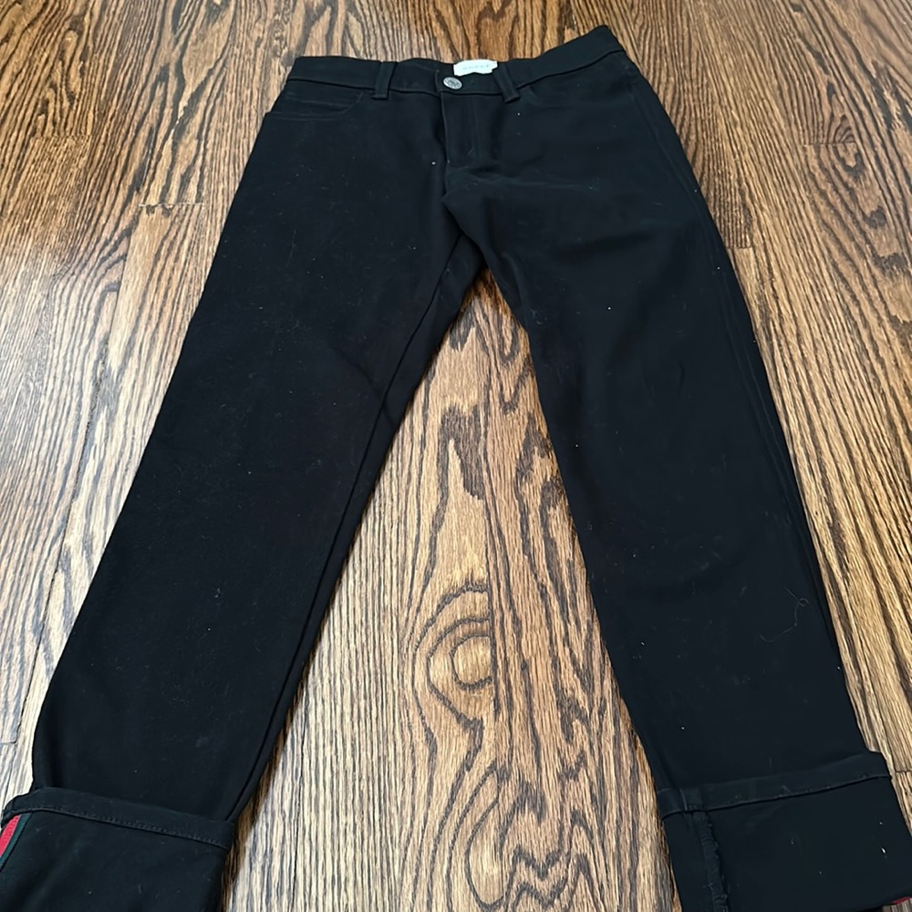 Gucci kids black jeans